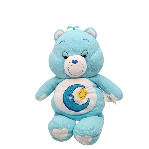 Care Bears Bedtime Bear Plush 2003 Blue Stuffed Toy 25" - Picture 1 of 3